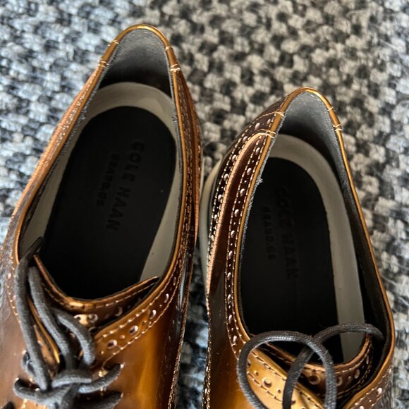 Cole Haan Zero Grand Oxford Copper Metallic (Size 11) - Picture 8 of 9